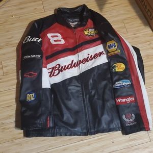 Dale Jr. #8 Wilson's Leather Nascar Jacket